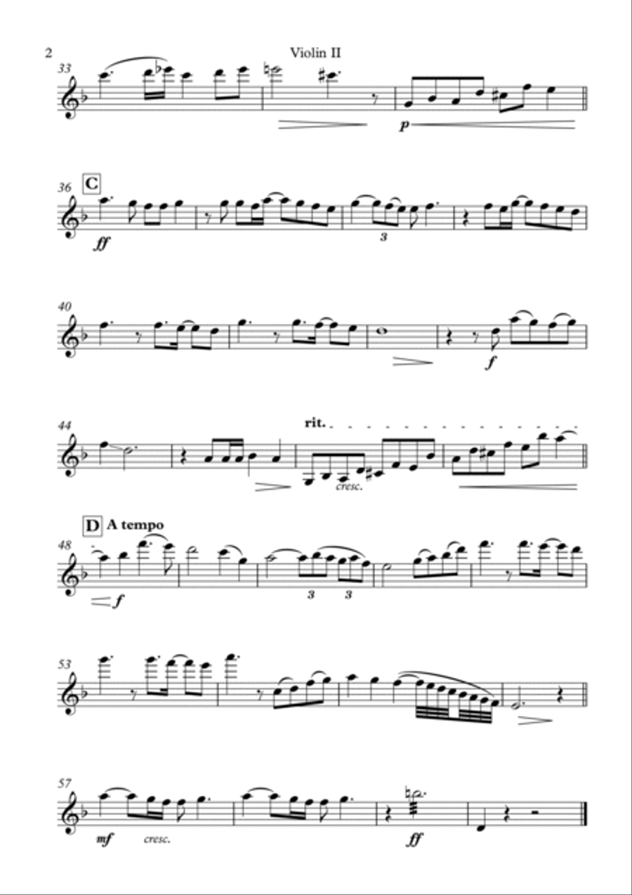 Rise Like A Phoenix Rise Like A Phoenix String Quartet scores gallery preview page 5