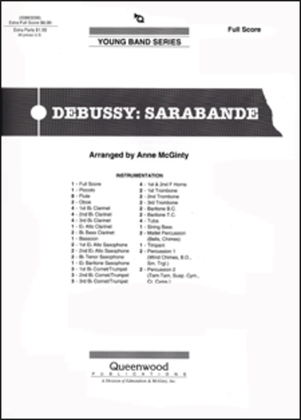 Debussy: Sarabande - Score