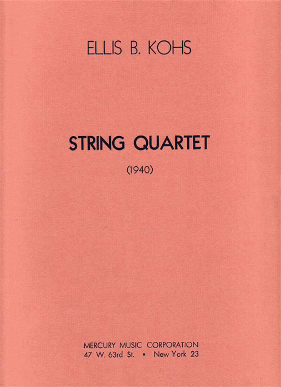 String Quartet String Quartet scores gallery preview page 1