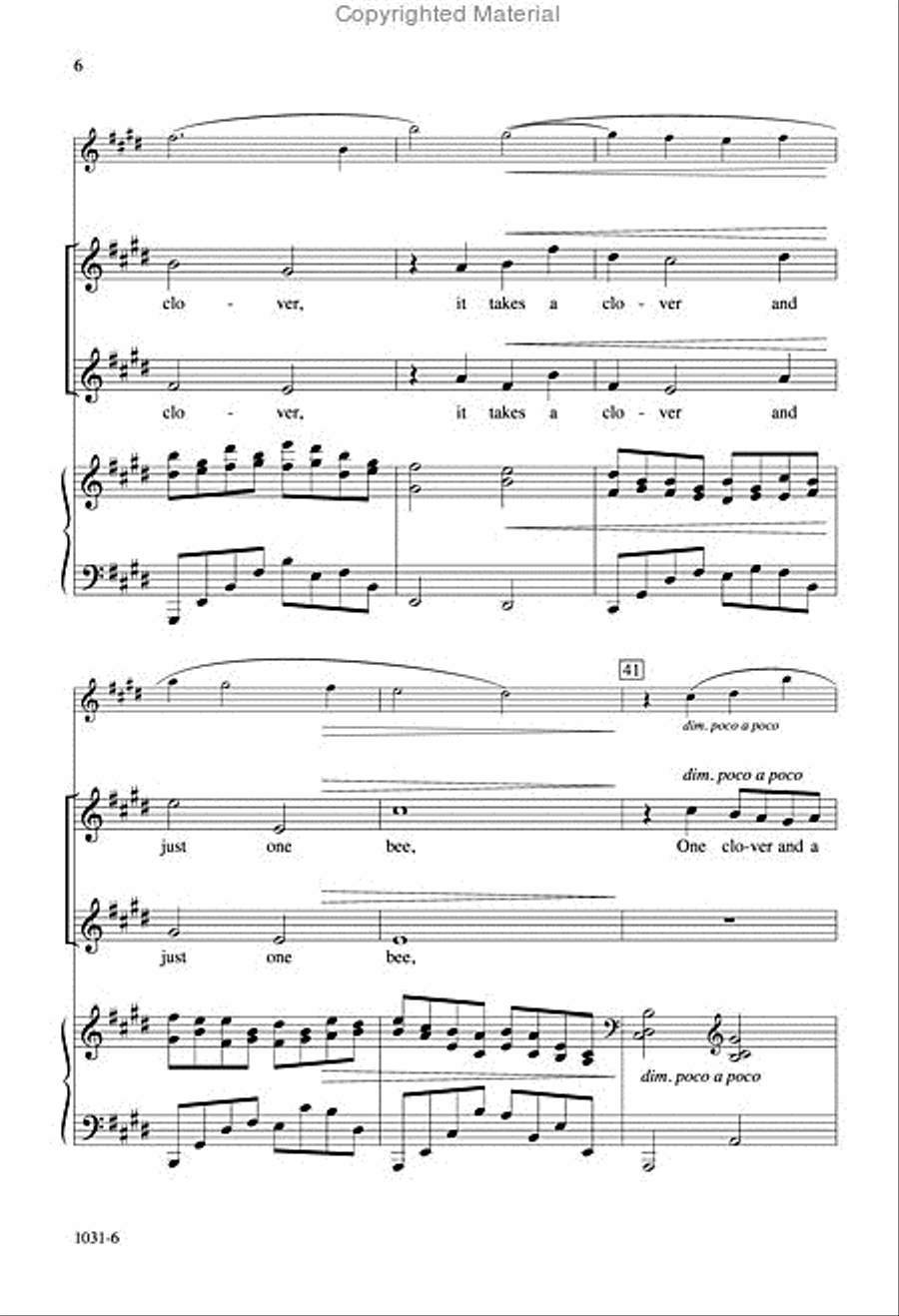 To make a prairie - SA Octavo SA scores gallery preview page 6