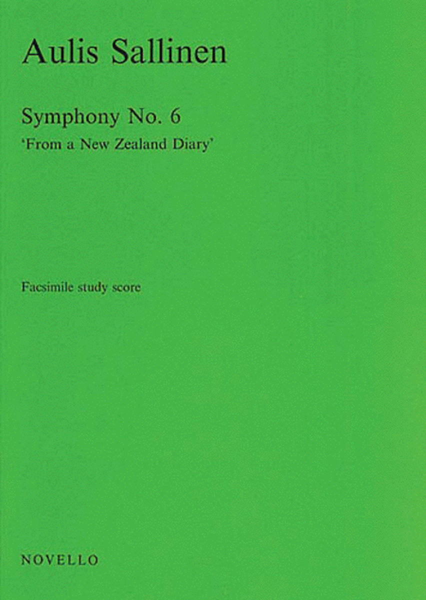 Aulis Sallinen: Symphony No. 6 'From A New Zealand Diary'