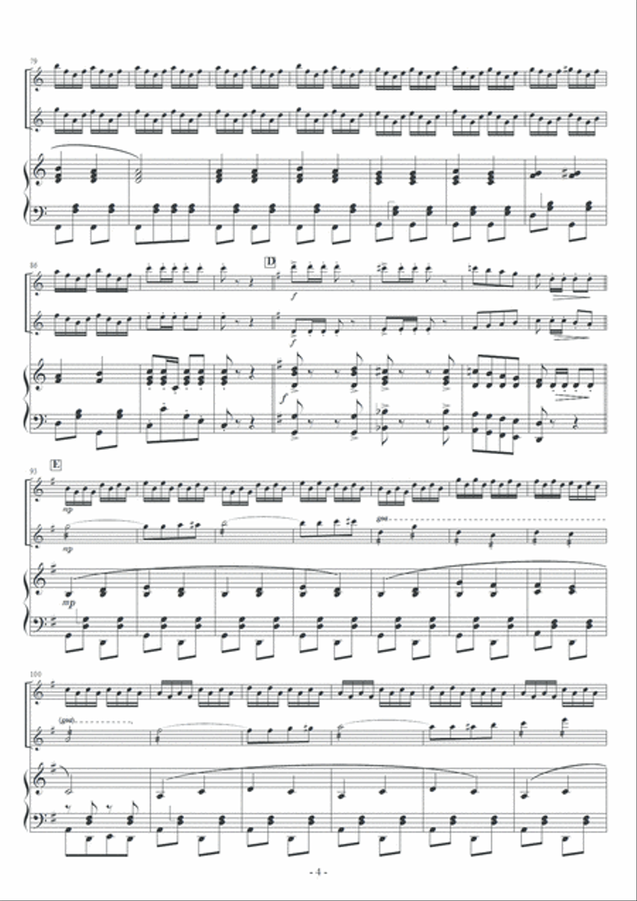 Circus Renz (Zirkus Renz) Percussion Ensemble scores gallery preview page 5