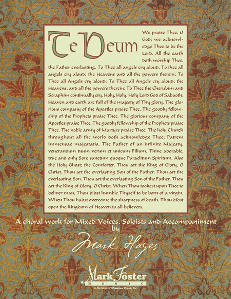 Te Deum Te Deum SSAATTBB scores gallery preview page 1