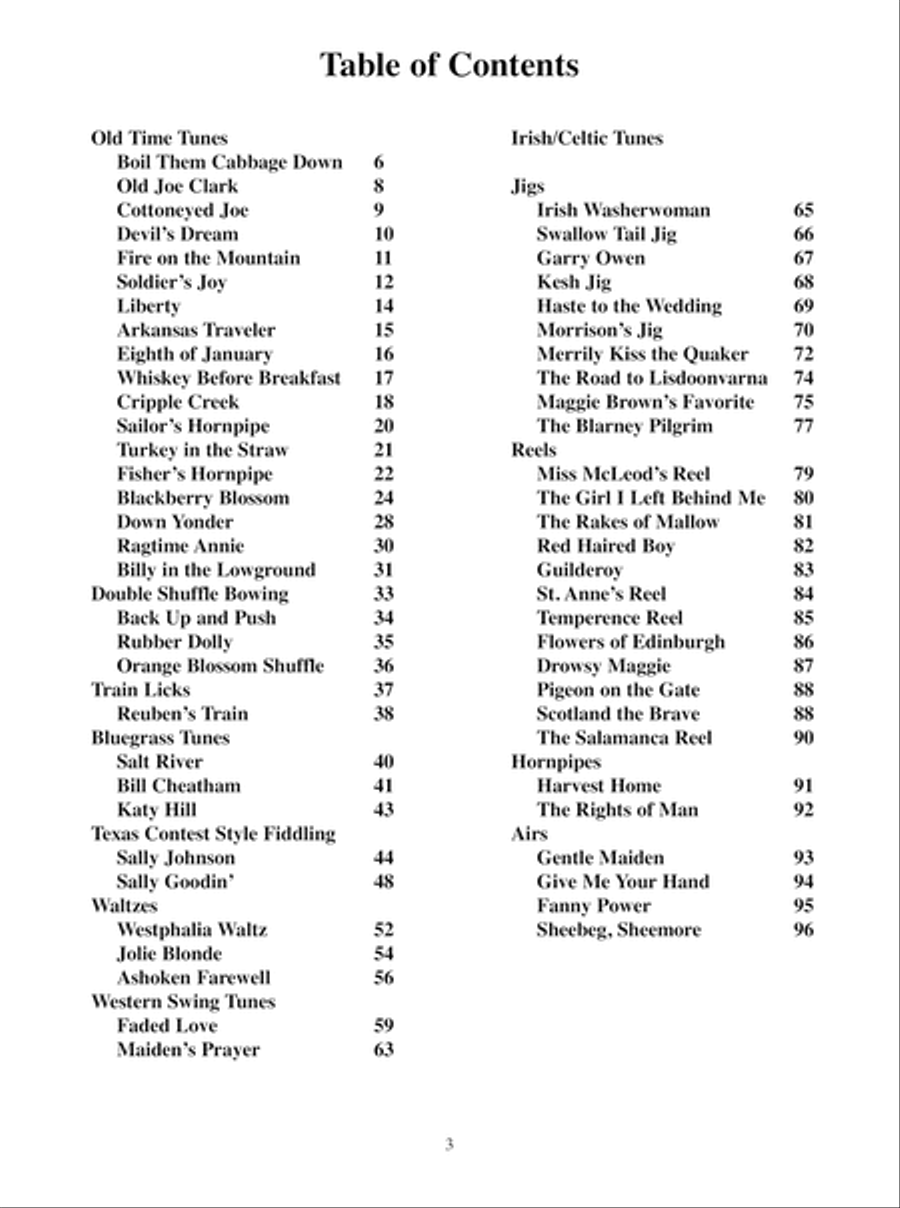 Getting Into Fiddling Violin scores gallery preview page 4