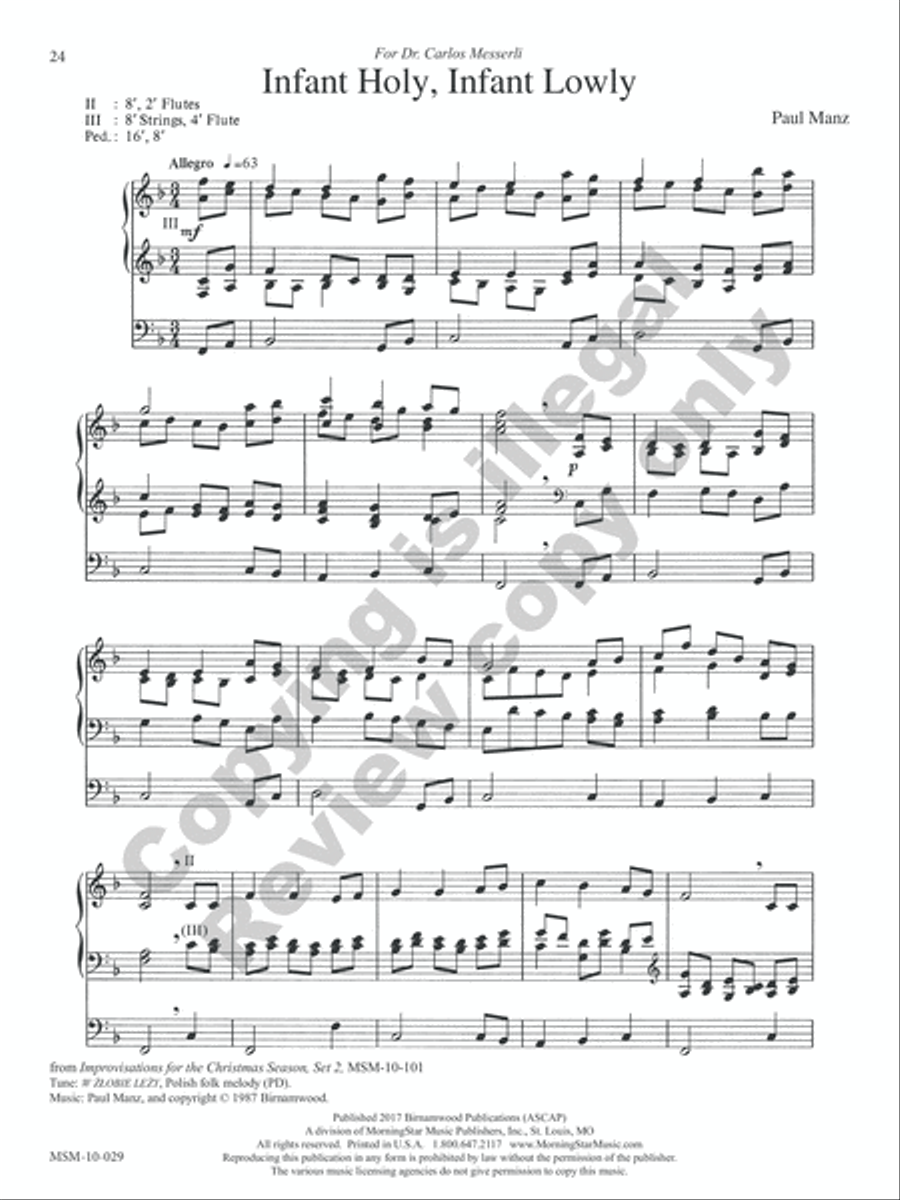 Hark! The Glad Sound Organ scores gallery preview page 27