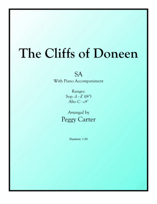 The Cliffs Of Doneen (Irish Trad.) SA