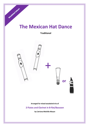 Book cover for Mexican Hat Dance (2 flutes and clarinet/bassoon)