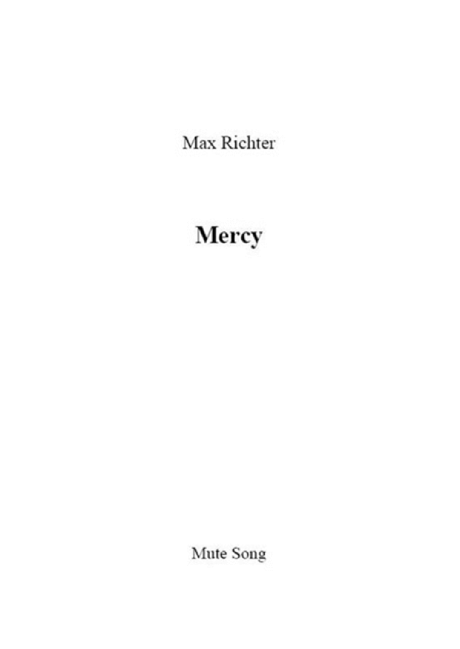 Mercy Violin Solo scores gallery preview page 1
