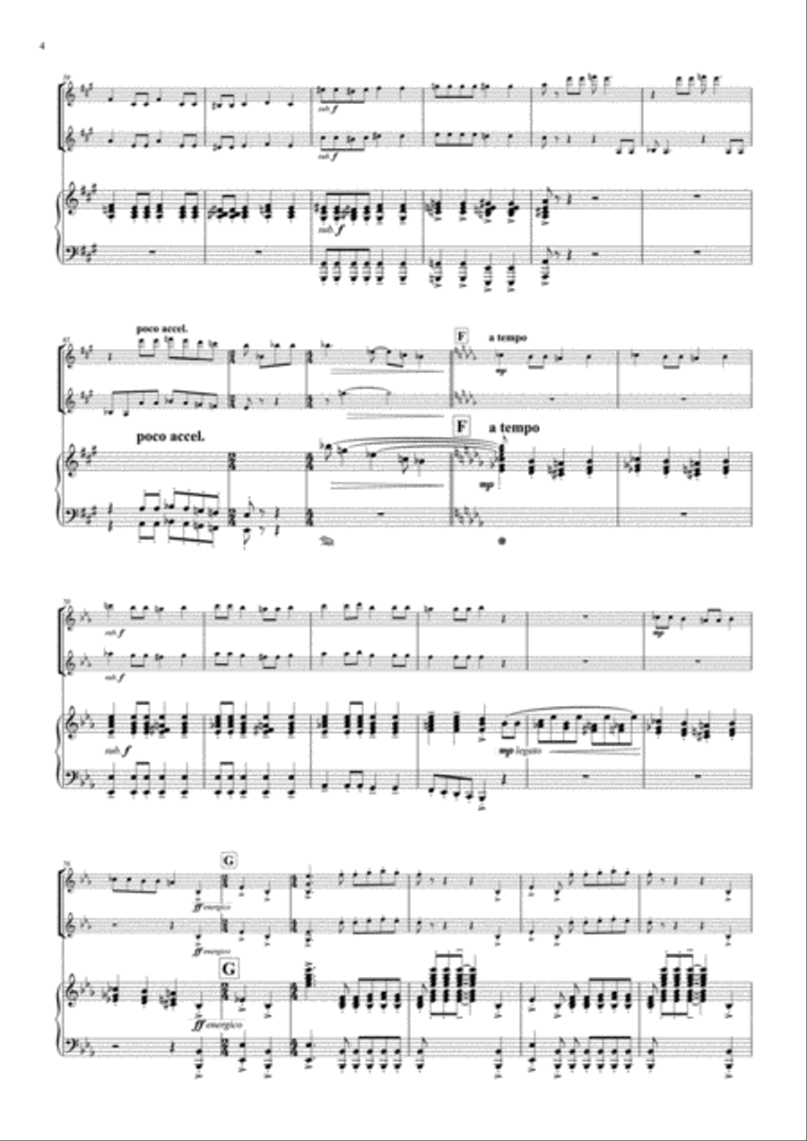 Bohemian Rhapsody Violin Solo scores gallery preview page 4