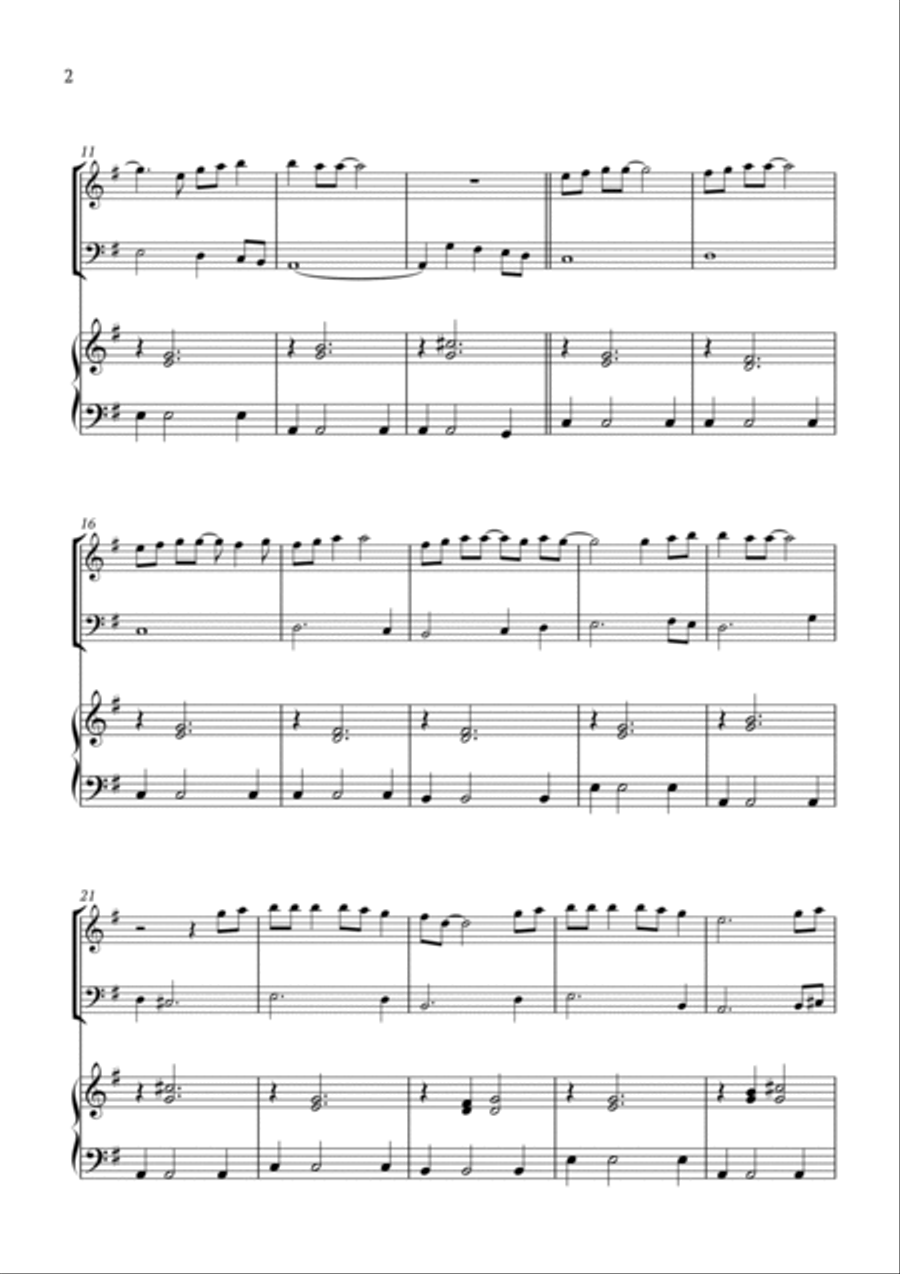Part Of Your World Woodwind Duet scores gallery preview page 2