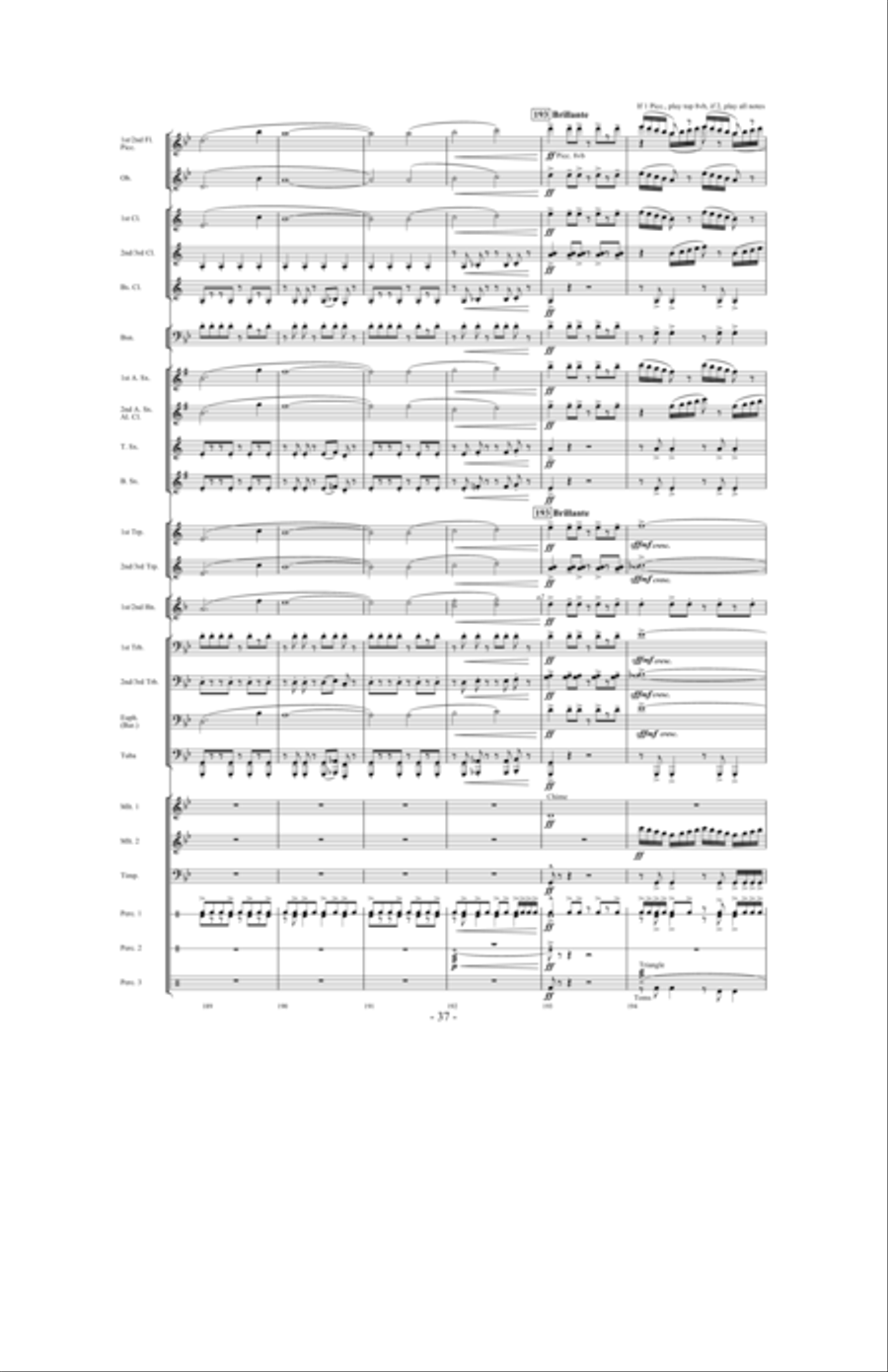 Toward the North Star Toward the North Star Concert Band scores gallery preview page 36