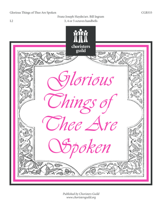 Book cover for Glorious Things of Thee are Spoken