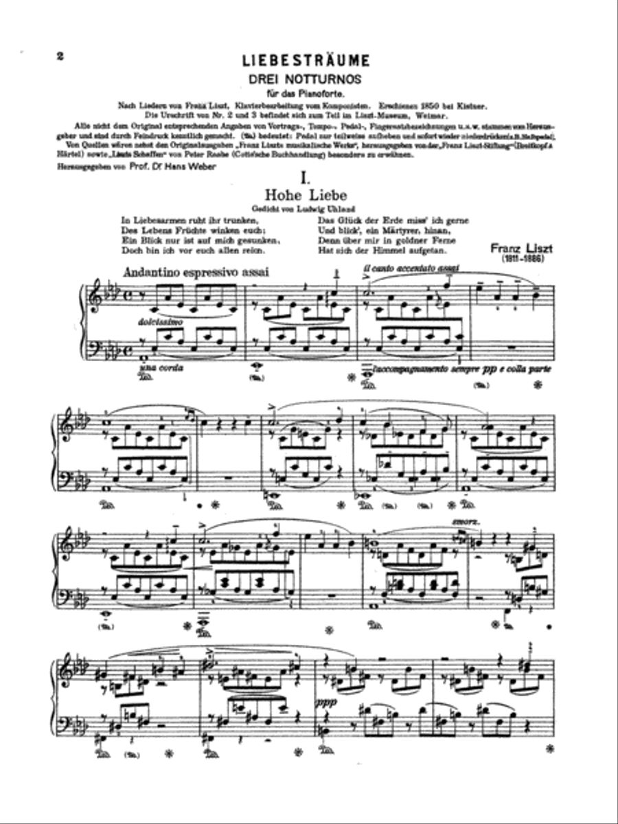 Liszt: Album II Piano Solo scores gallery preview page 1