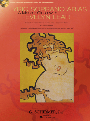 Book cover for Lyric Soprano Arias: A Master Class with Evelyn Lear