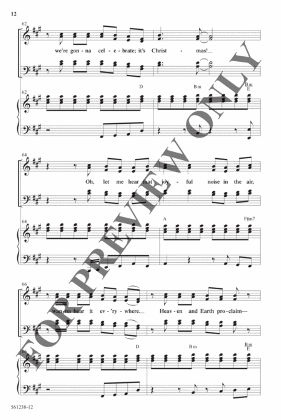 New Christmas Anthem Pak Vol 1 - Anthem Preview Pak Hymn Anthems scores gallery preview page 12