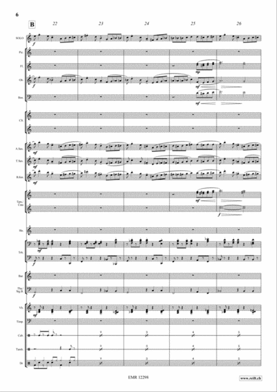 Take Five Take Five Concert Band scores gallery preview page 7