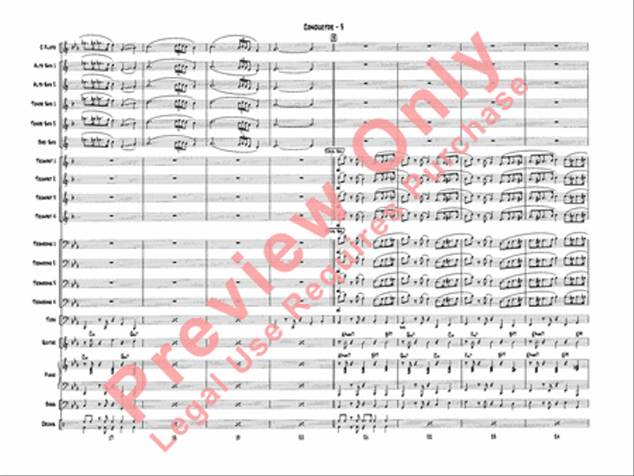 Take Five Jazz Ensemble scores gallery preview page 6