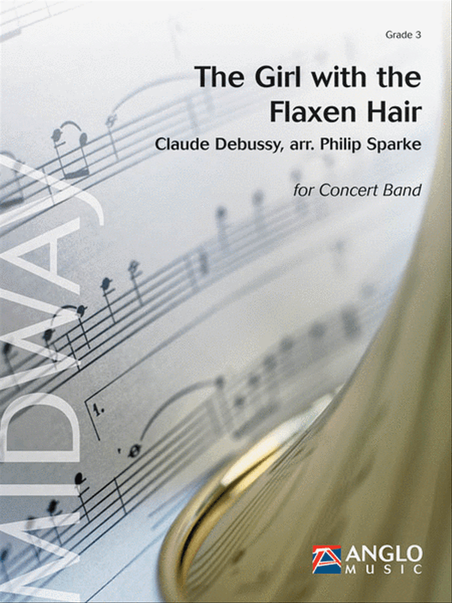 The Girl with the Flaxen Hair Concert Band scores gallery preview page 1