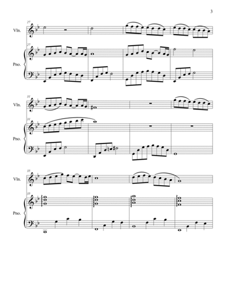 Intermezzo for Violin and Piano