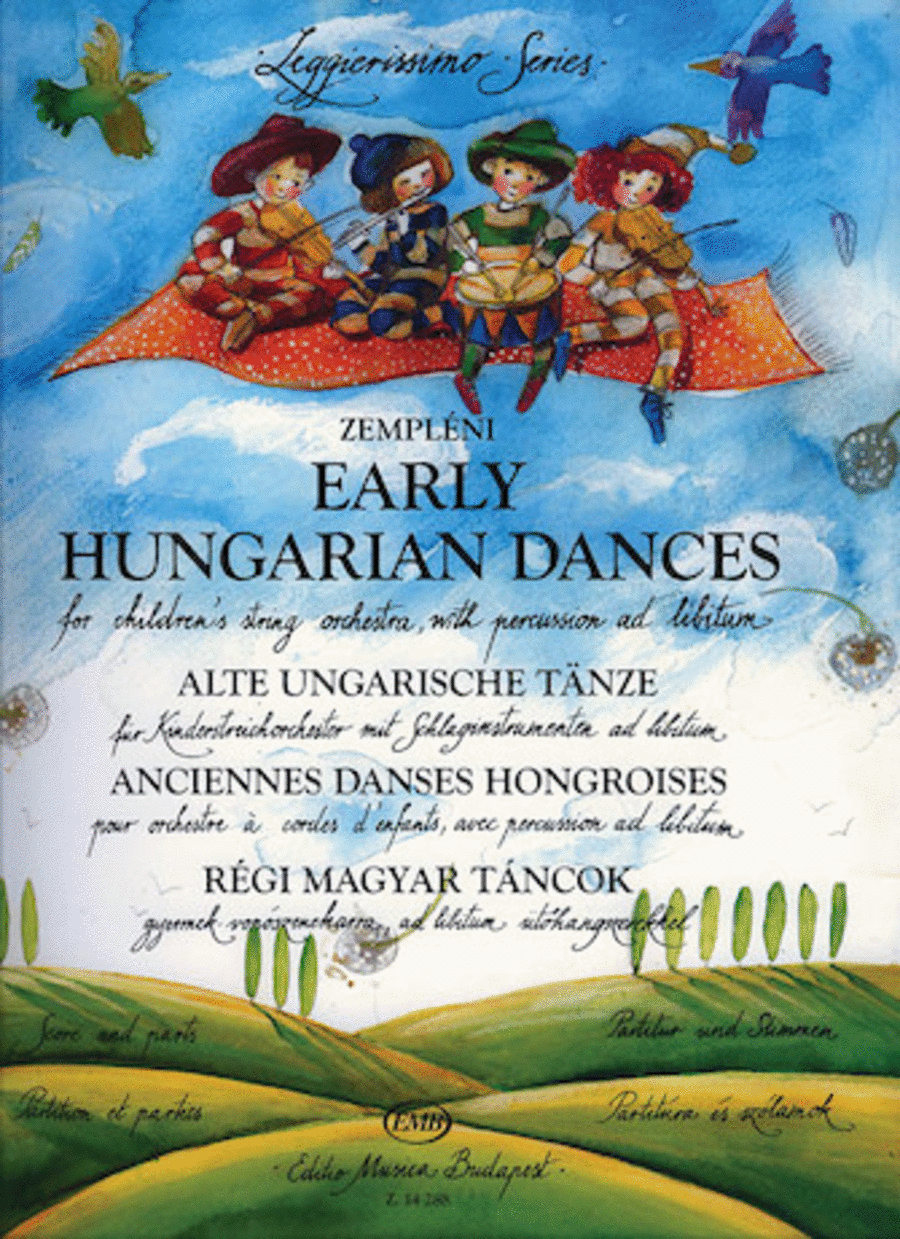 Early Hungarian Dances Orchestra scores gallery preview page 1