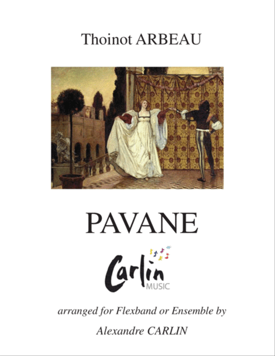Pavane d'Arbeau - for Flexband or Ensemble Concert Band scores gallery preview page 1