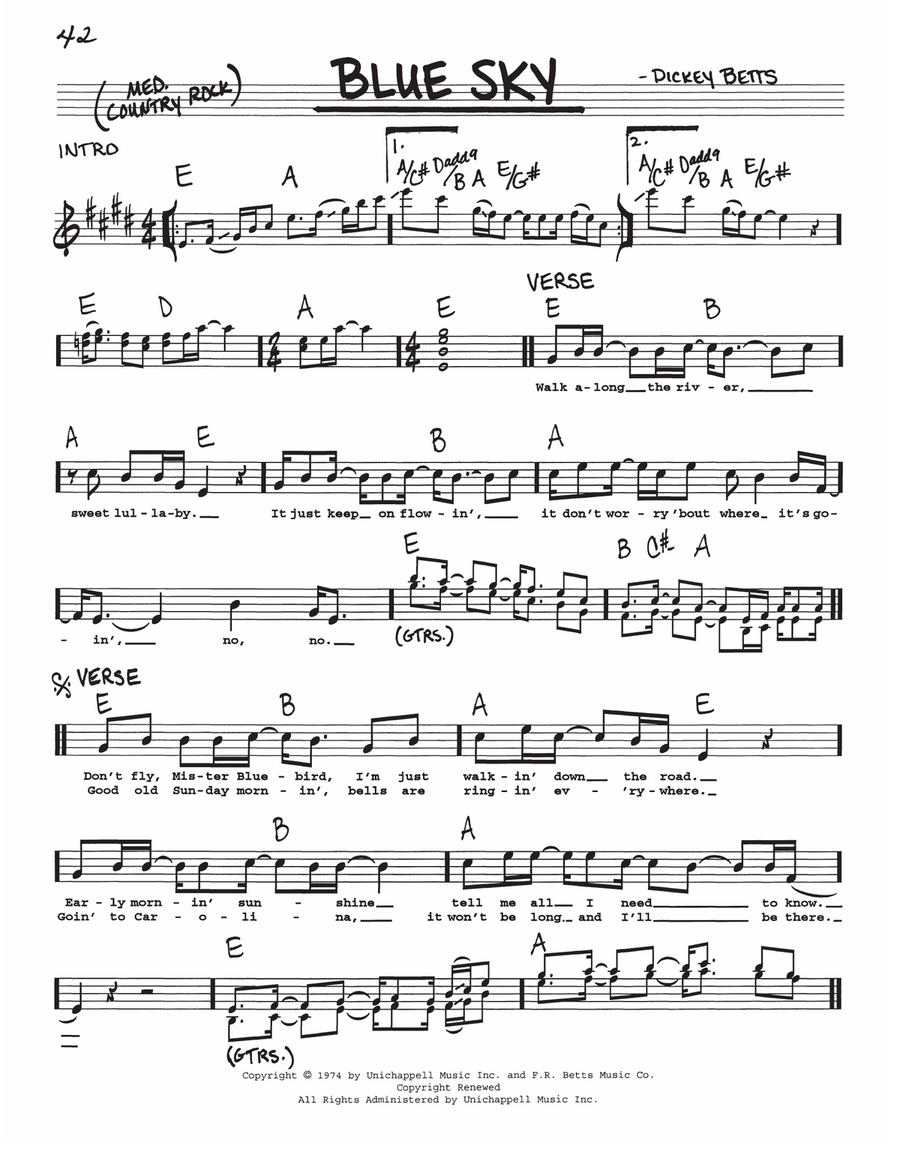 Blue Sky Voice scores gallery preview page 1