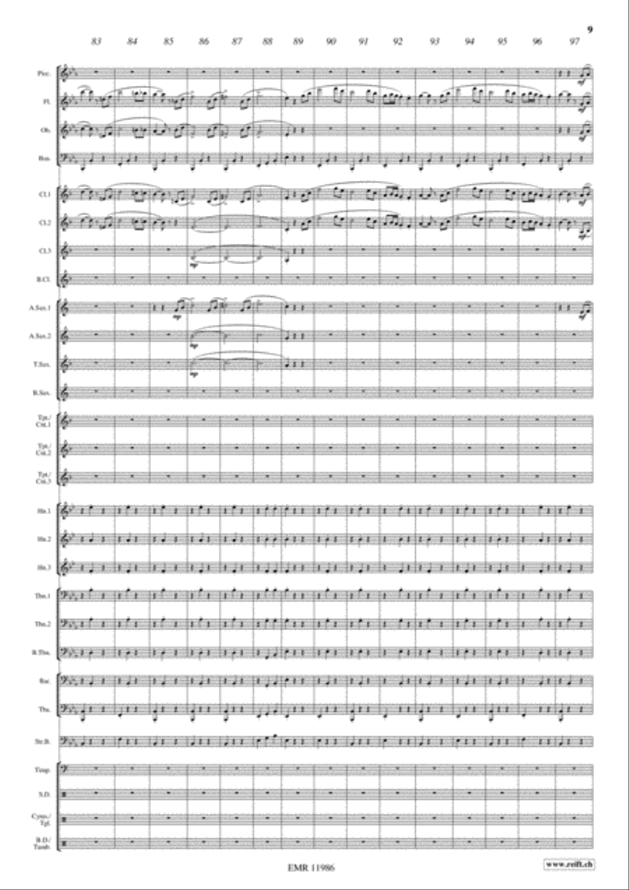 Coppelia Coppelia Concert Band scores gallery preview page 10