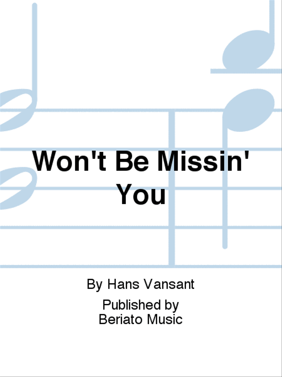 Won't Be Missin' You Fanfare Band scores gallery preview page 1
