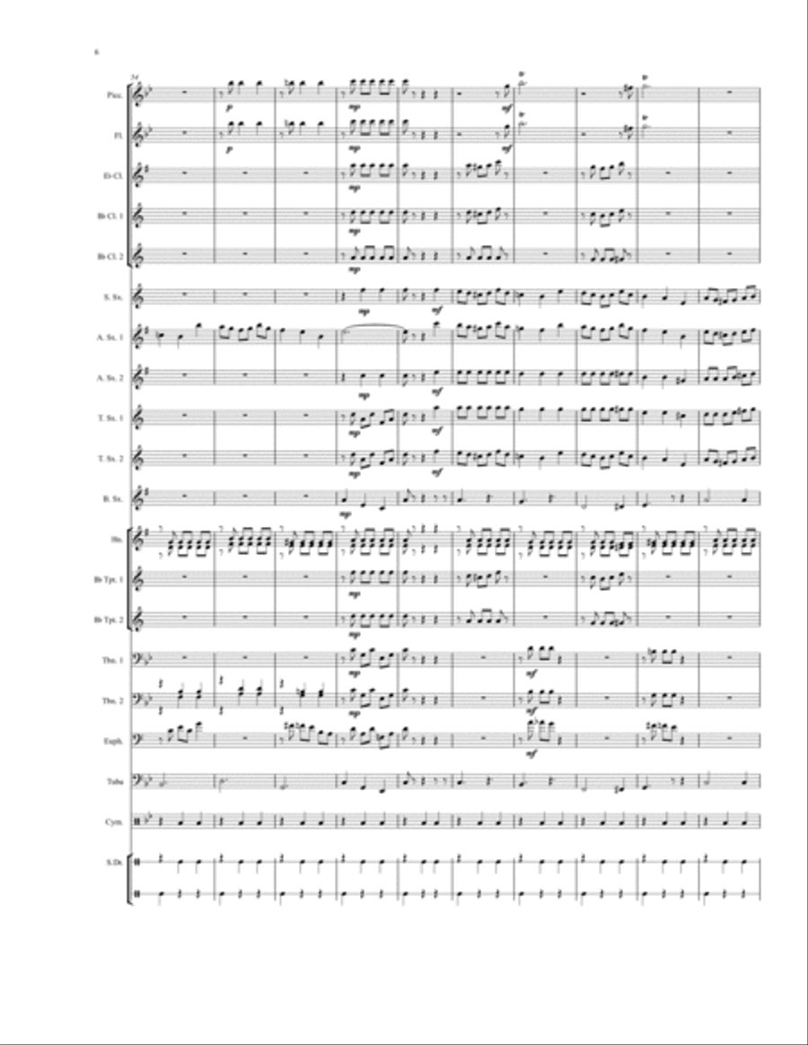 Josefa Leite Soares Josefa Leite Soares Concert Band scores gallery preview page 6