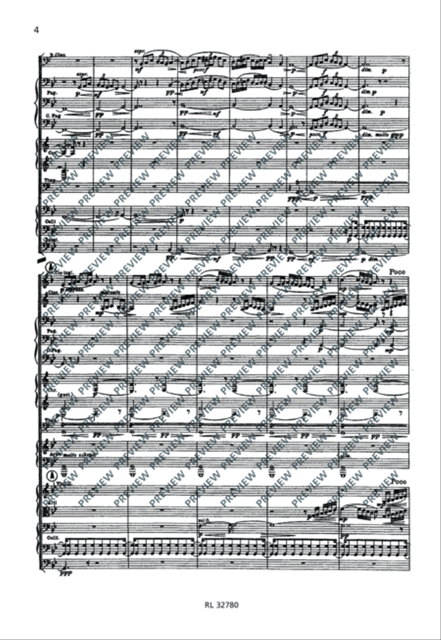 Pohjola's Daughter Orchestra scores gallery preview page 5