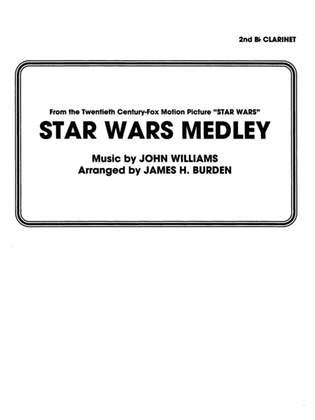 Book cover for Star Wars Medley: 2nd B-flat Clarinet