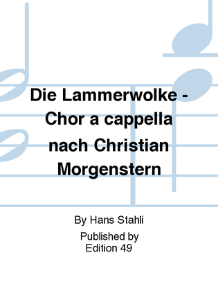 Die Lammerwolke - Chor a cappella nach Christian Morgenstern