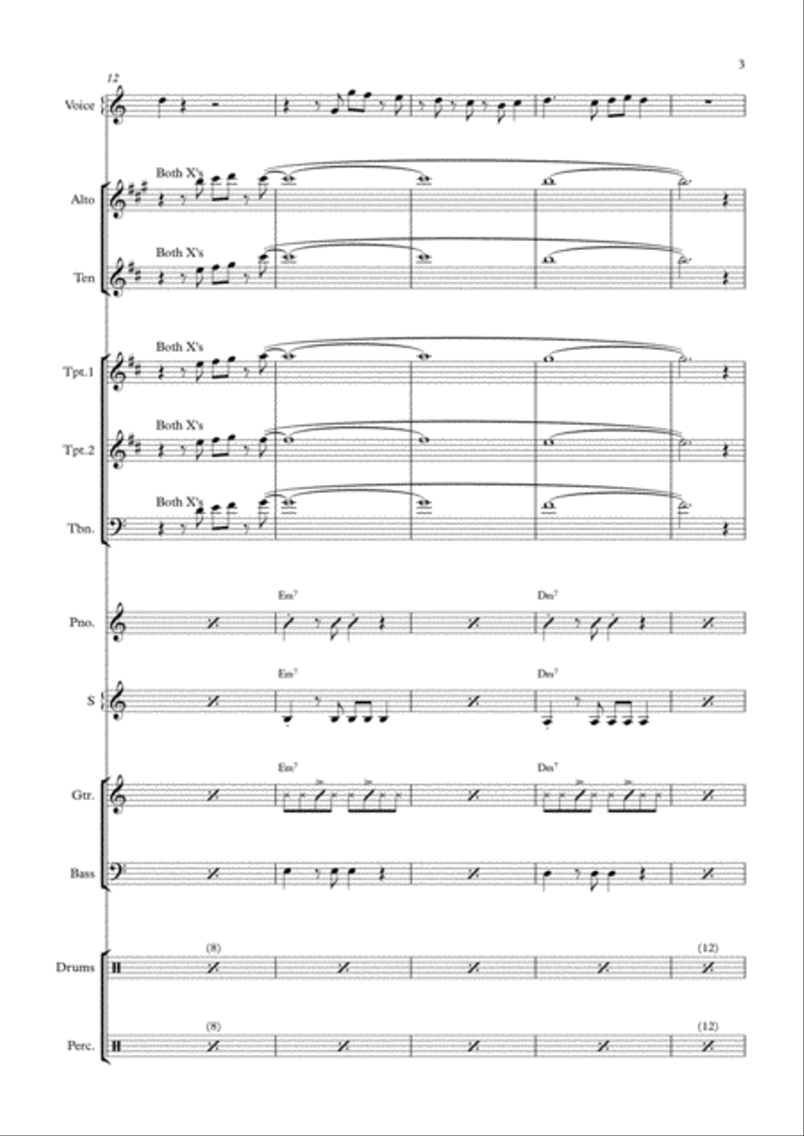 It's Not Unusual Saxophone scores gallery preview page 3