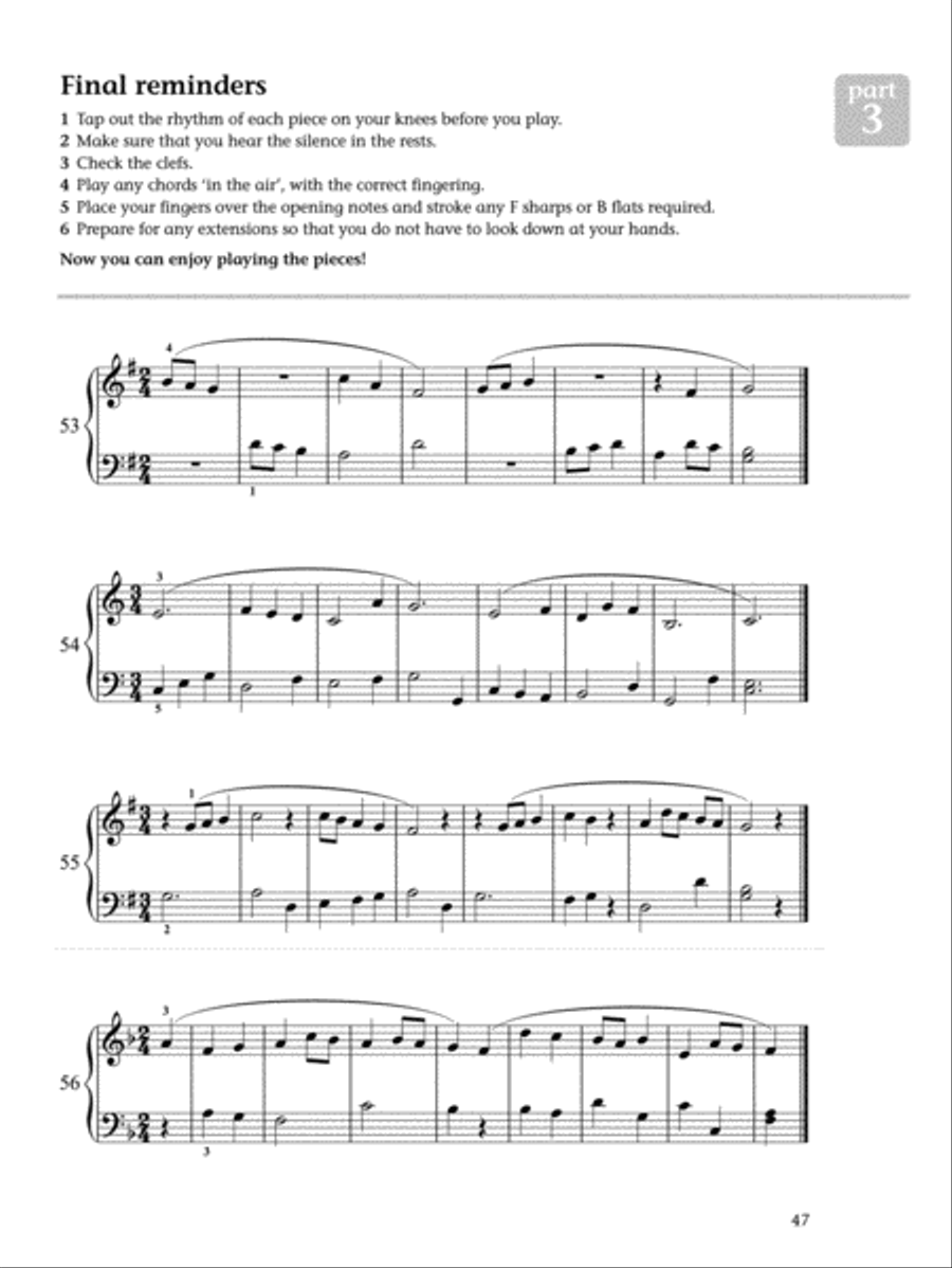 Play At Sight for Piano Play At Sight for Piano Piano Method scores gallery preview page 4