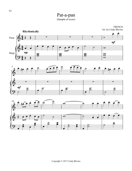 Harp and Flute For Christmas, Vol.1, 14 arrangements image number null