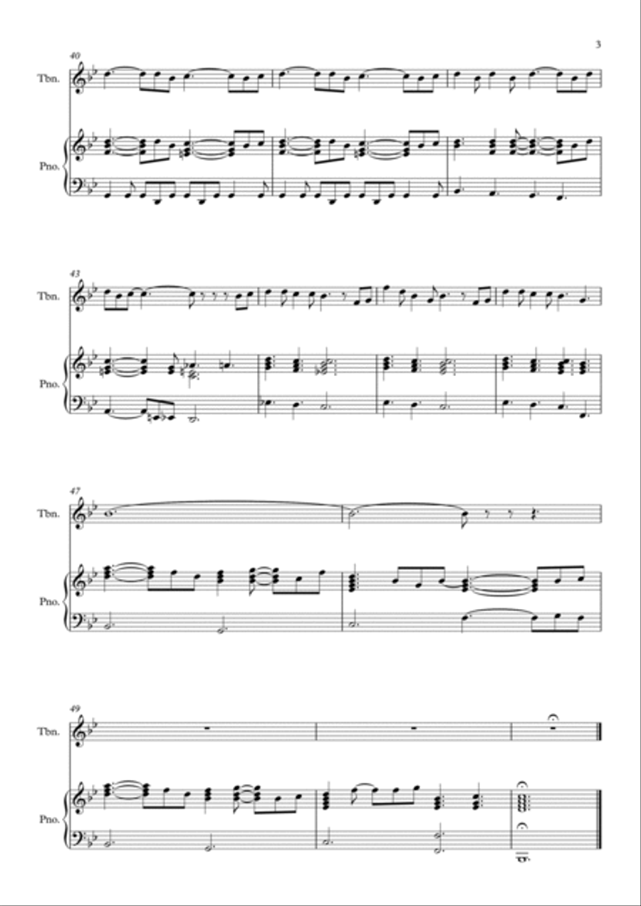 Saving All My Love For You Piano scores gallery preview page 3