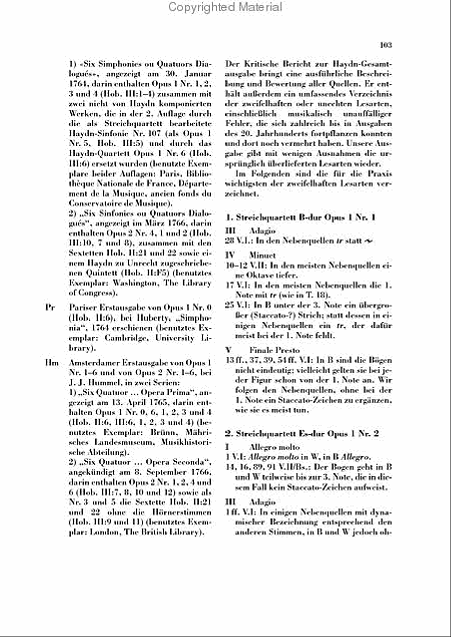 String Quartets – Volume I String Quartet scores gallery preview page 3