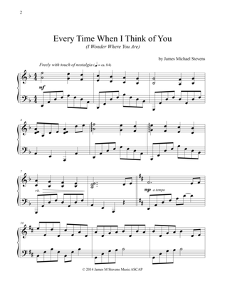 Book cover for Every Time When I Think of You