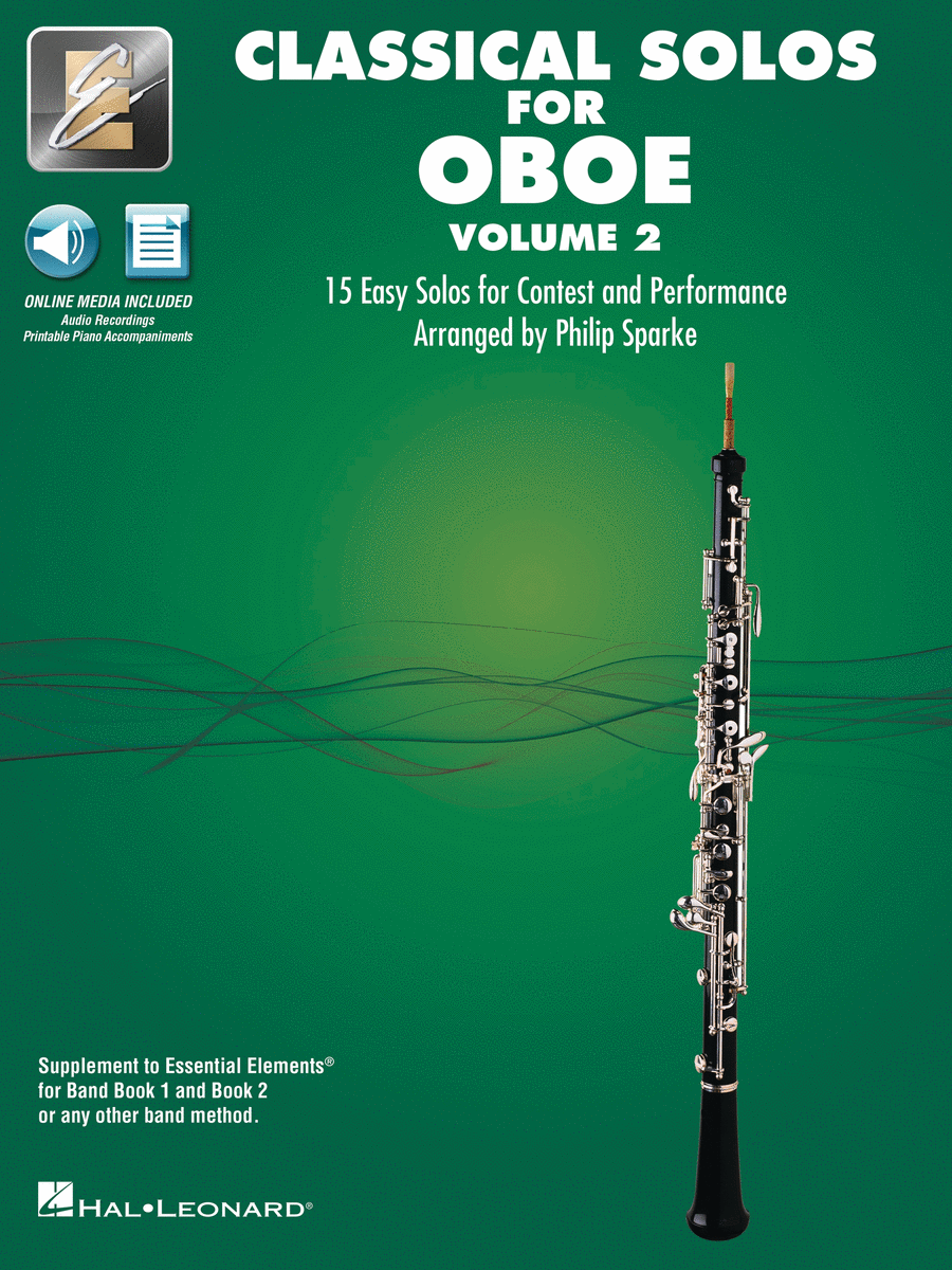 Book cover for Classical Solos for Oboe – Volume 2