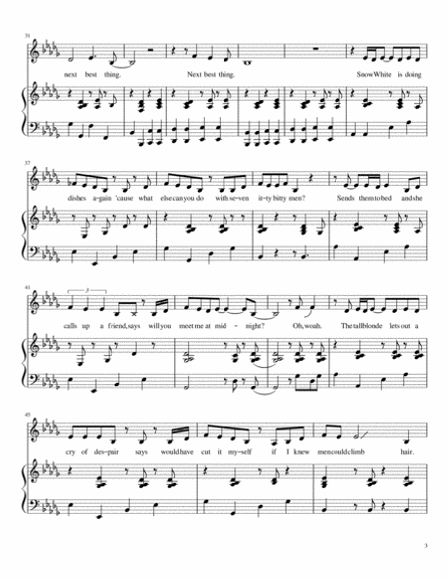 Fairytale Voice scores gallery preview page 3