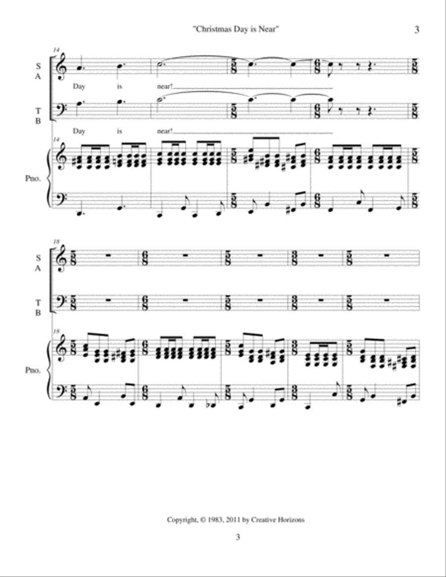 THE INVITATION (A CHRISTMAS MUSICAL --VOCAL SELECTIONS Piano Solo scores gallery preview page 4