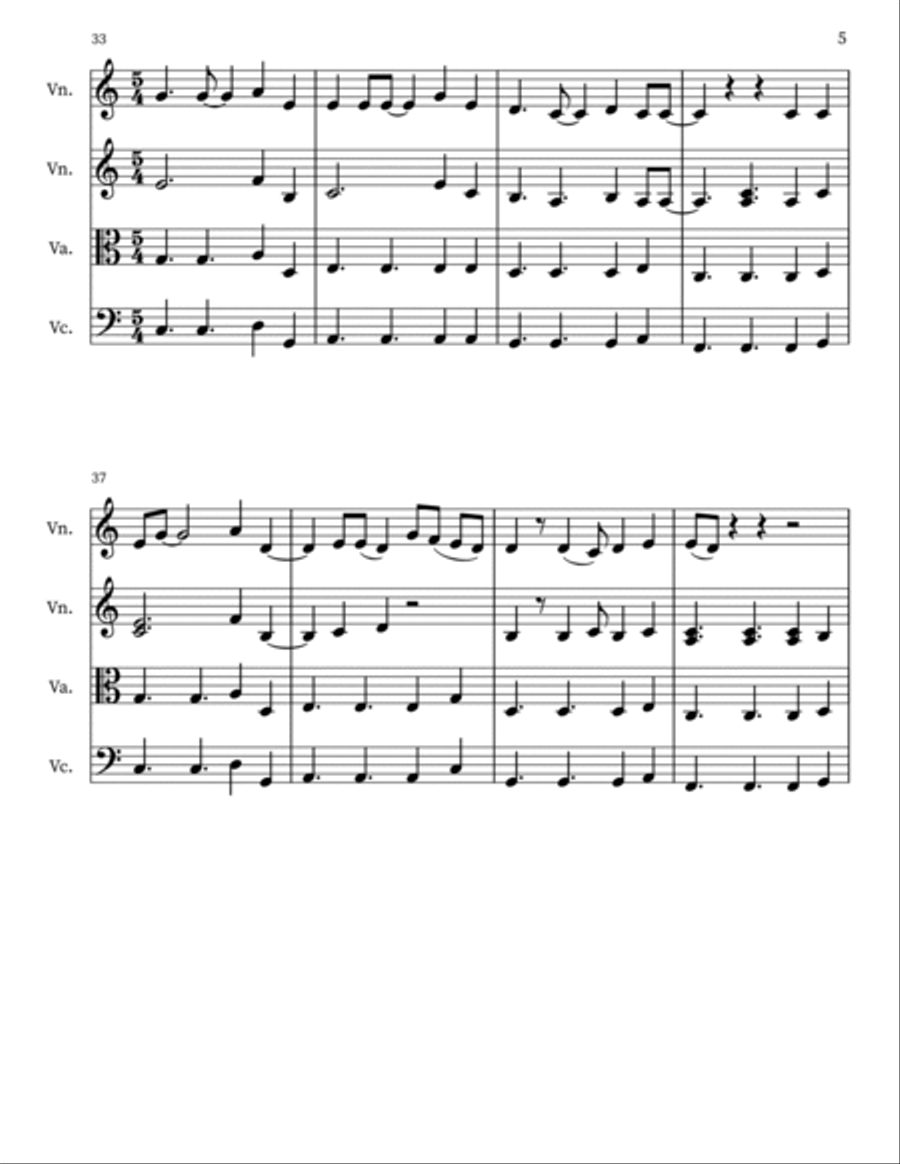 From Eden String Trio scores gallery preview page 5