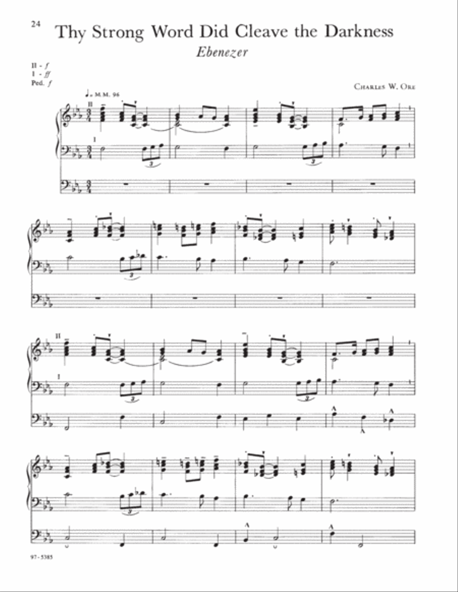 Eleven Compositions for Organ, Set II Organ scores gallery preview page 10