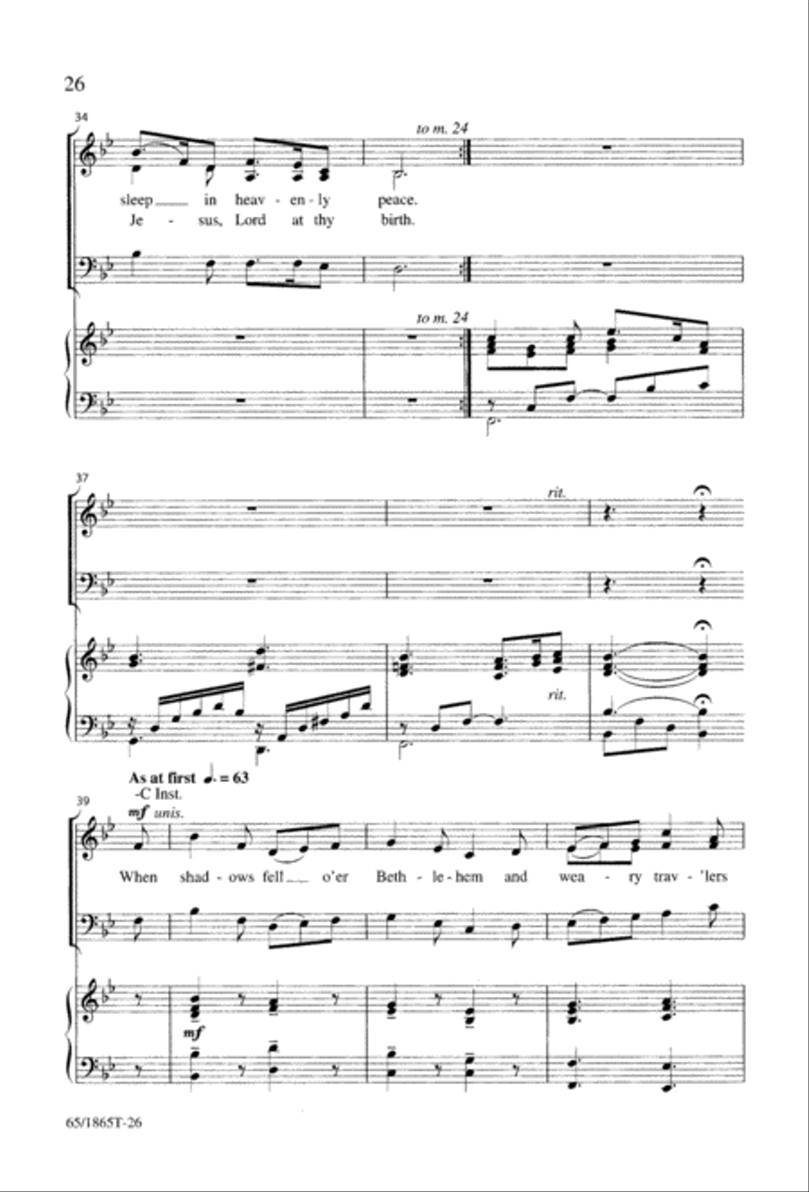 A Great Light A Great Light 3-Part scores gallery preview page 28