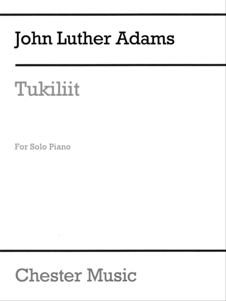 Tukiliit Piano Solo scores gallery preview page 1