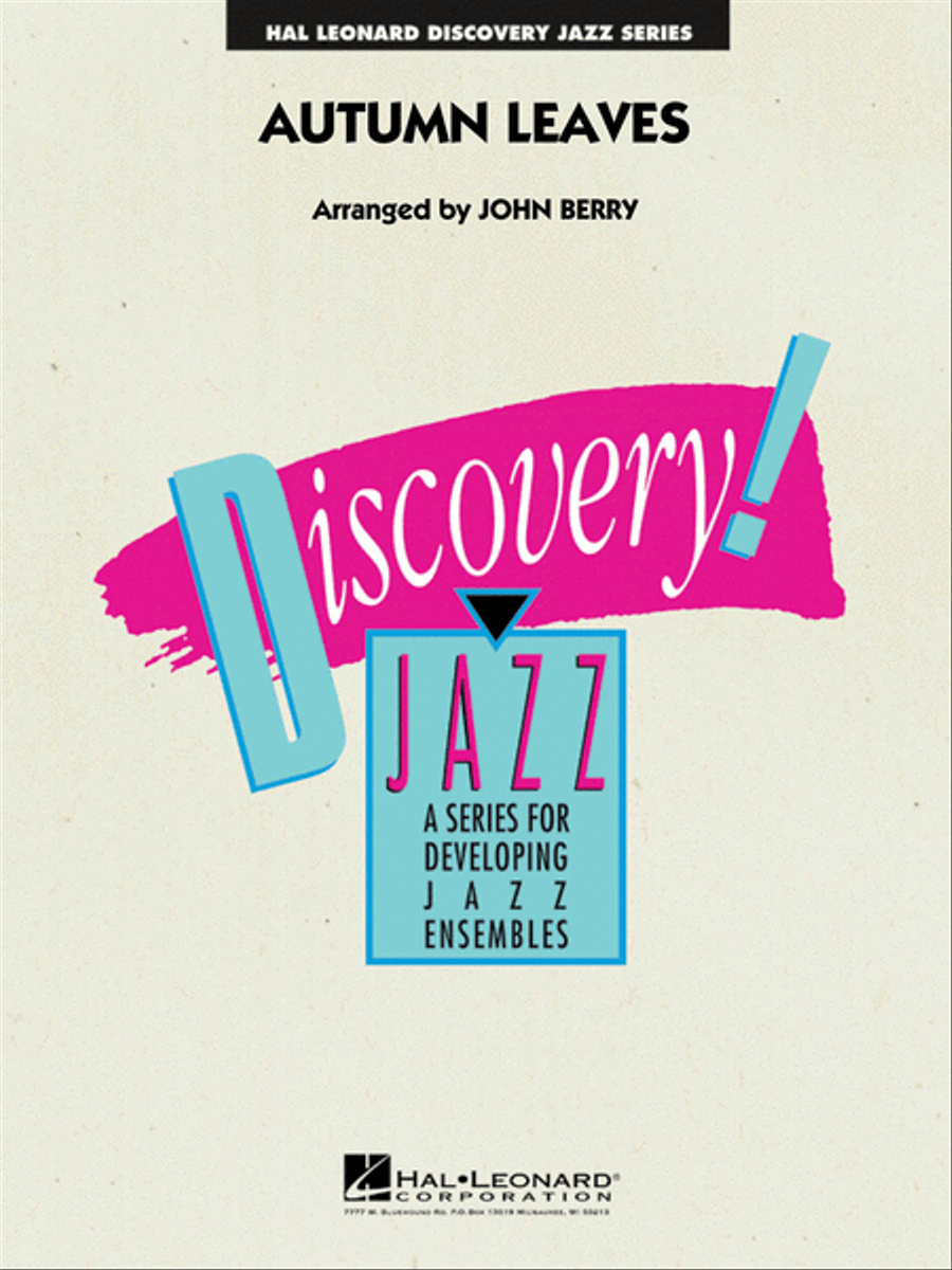 Autumn Leaves Jazz Ensemble scores gallery preview page 1