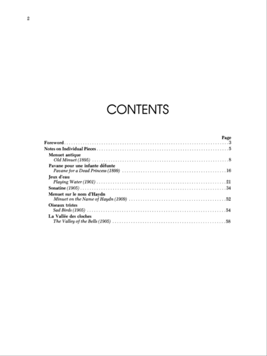 At the Piano with Ravel At the Piano with Ravel Piano Solo scores gallery preview page 2