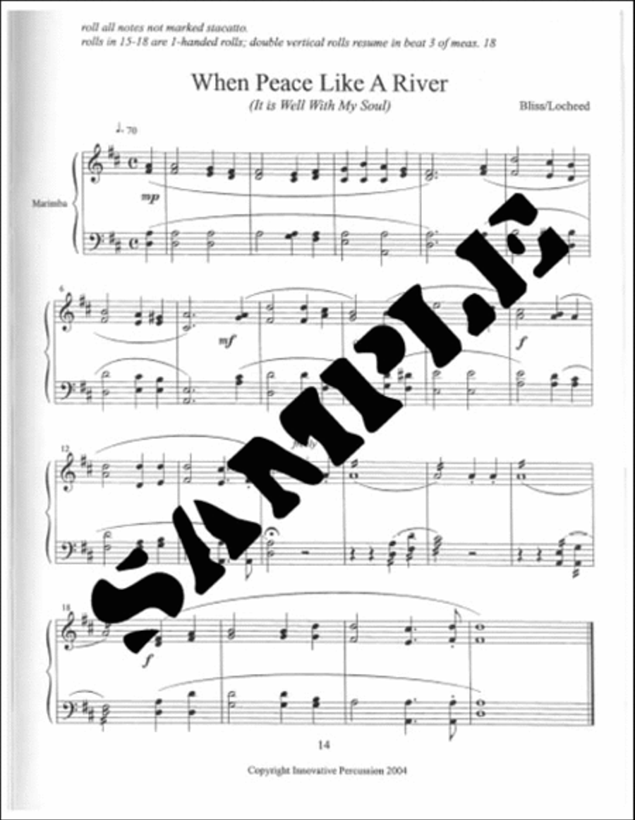 Hymns of the Church Hymns of the Church A Cappella scores gallery preview page 2