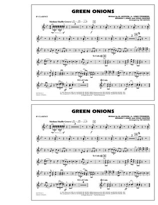 Green Onions - Bb Clarinet