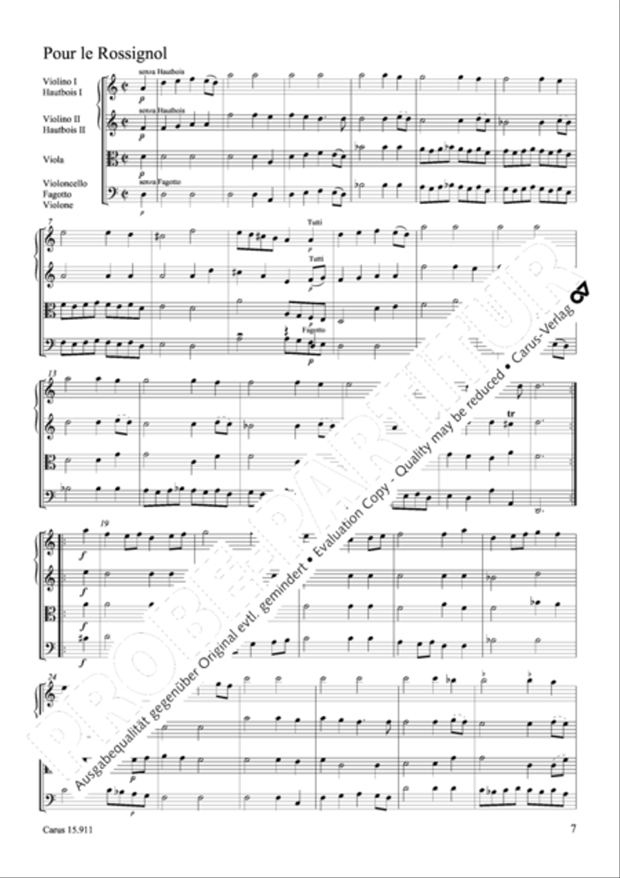 Ouverture in d Oboe scores gallery preview page 8